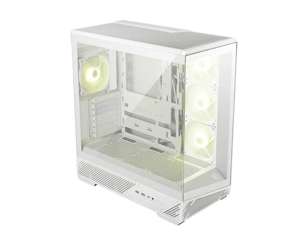 Msi MAG PANO 130R PZ Tempered Glass White