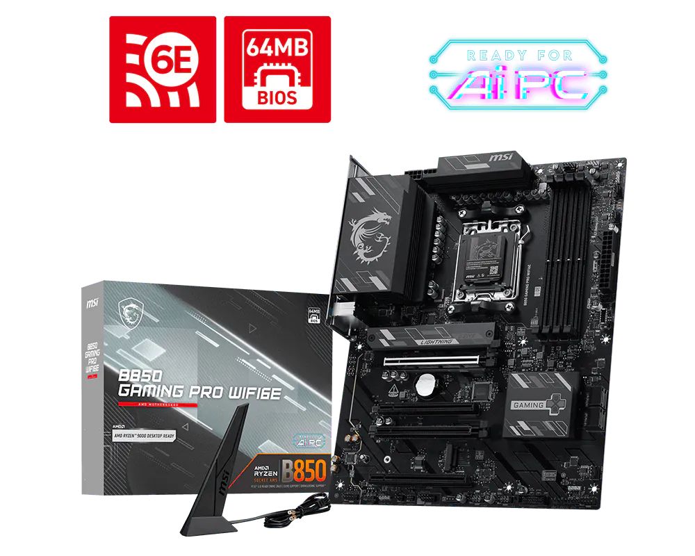 Msi B850 GAMING PRO WIFI6E