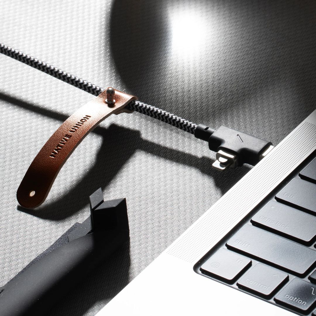 Native Union Belt Duo Pro USB-C to USB-C, Lightning cable 2,4m Cosmos