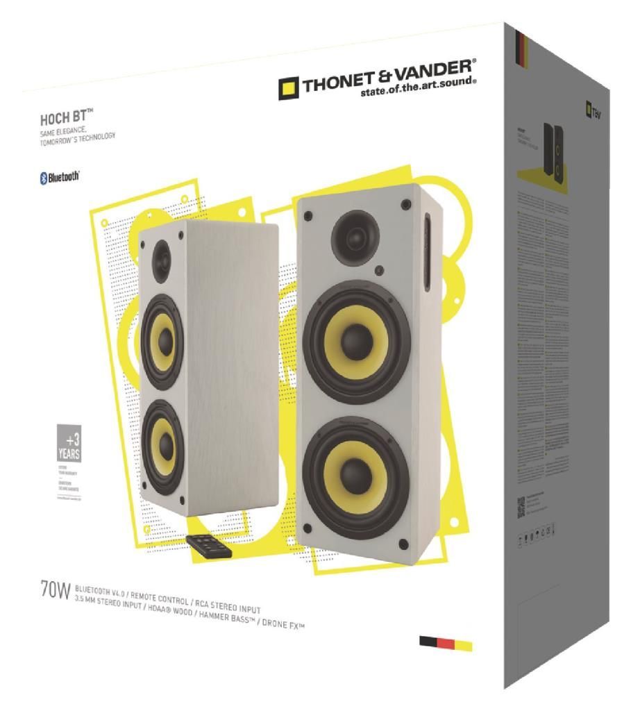Thonet & Vander Hoch BT Gen2 2.0 Bluetooth White