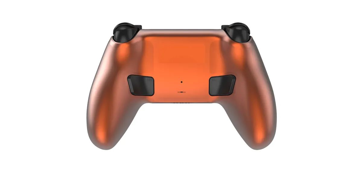 Deltaco Wireless Pro PS5 Gamepad with Charge Station Orange