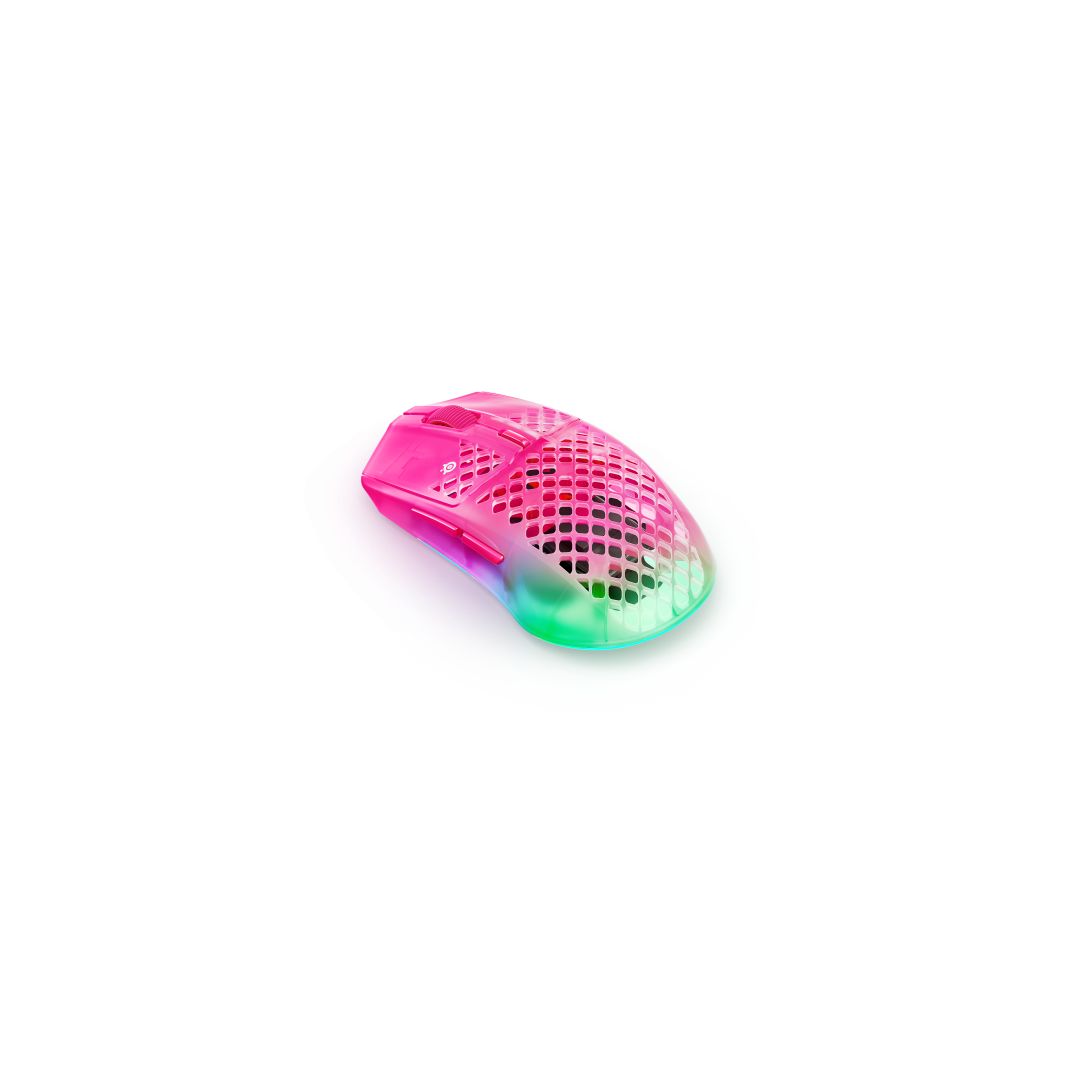 Steelseries Aerox 3 Gaming Wireless Bluetooth Gen 2 Mouse Magenta Haze
