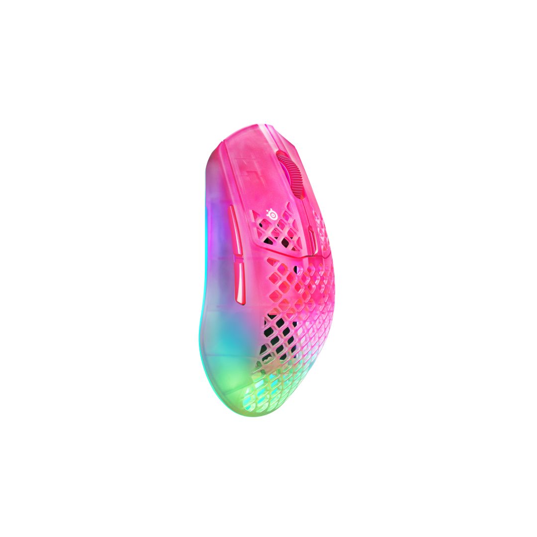 Steelseries Aerox 3 Gaming Wireless Bluetooth Gen 2 Mouse Magenta Haze
