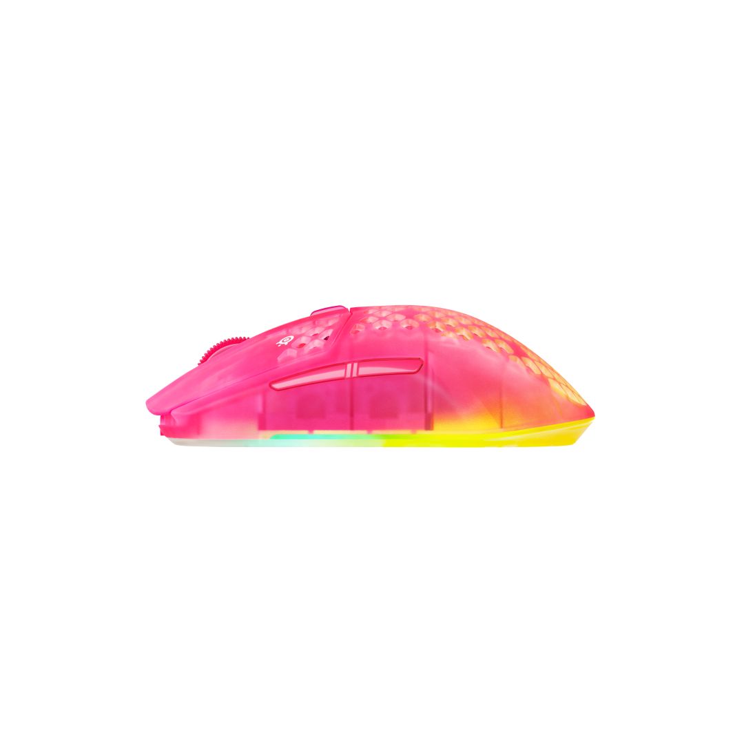 Steelseries Aerox 3 Gaming Wireless Bluetooth Gen 2 Mouse Magenta Haze