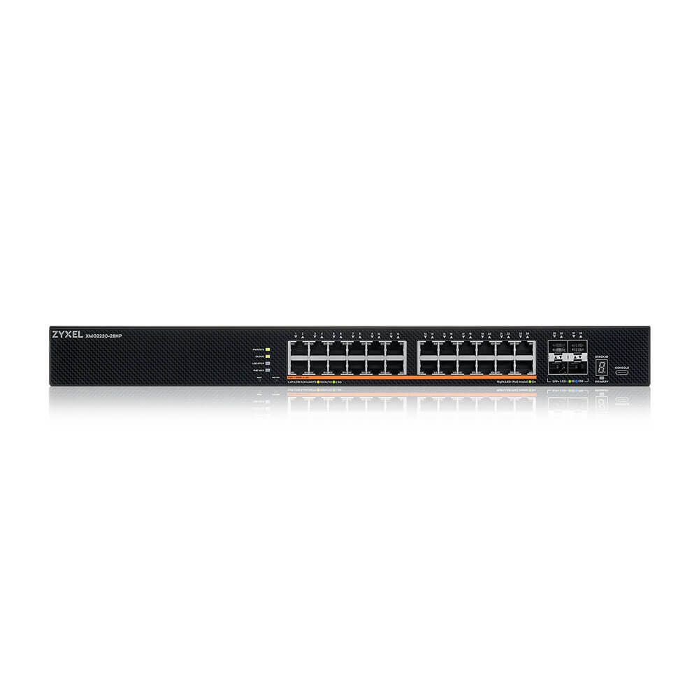 ZyXEL XMG2230-28HP 24-port GbE and 2.5G L3 Access Switch with 4 10G Uplink
