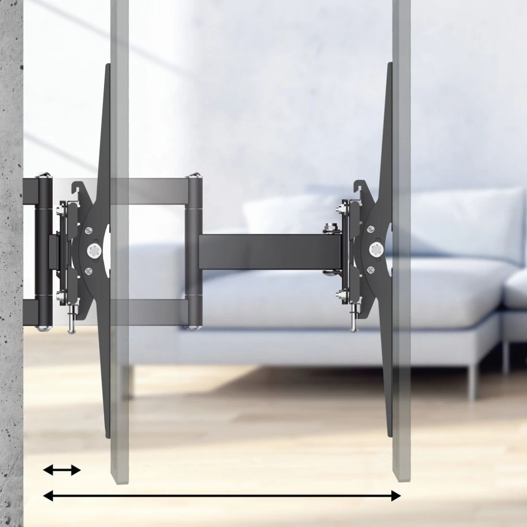 Hama FullMotion TV Wall Bracket 600x400 216cm (85