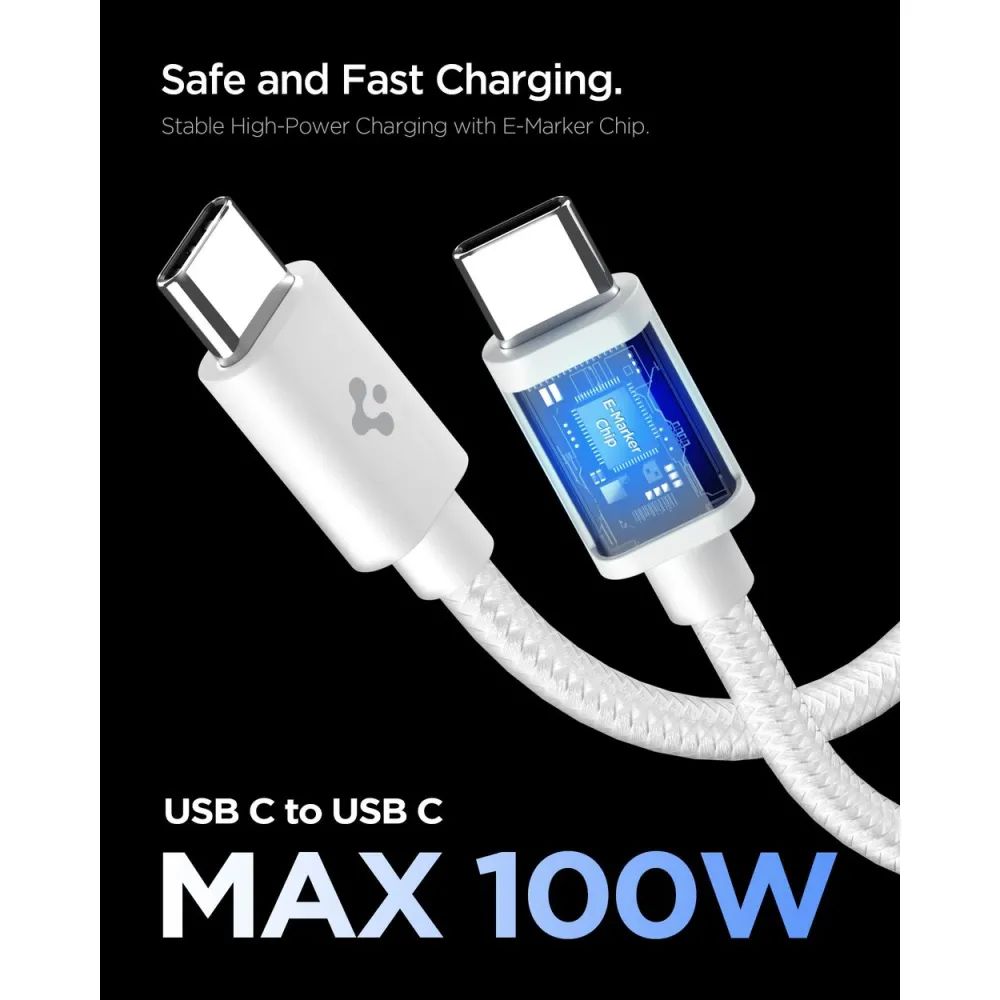 Spigen Essential 45W Wall Charger White