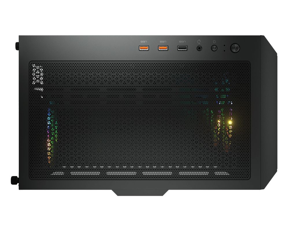 Cougar Duoface RGB Tempered Glass Black