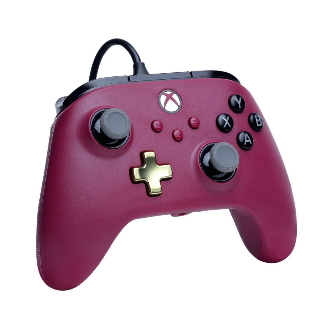 PowerA Advantage Plus Wired Controller for Xbox Series X|S Celestial Burgundy