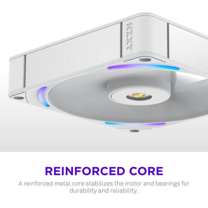 NZXT F140X 140mm Performance RGB Fan White
