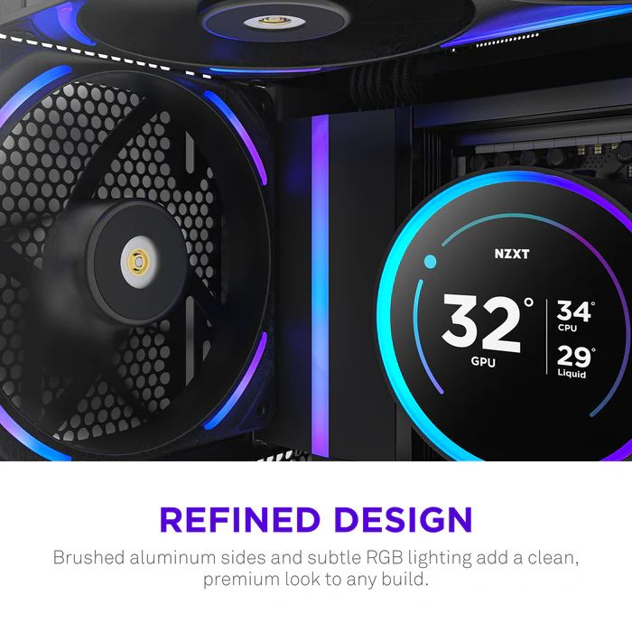 NZXT F140X 140mm Performance RGB Fan Black