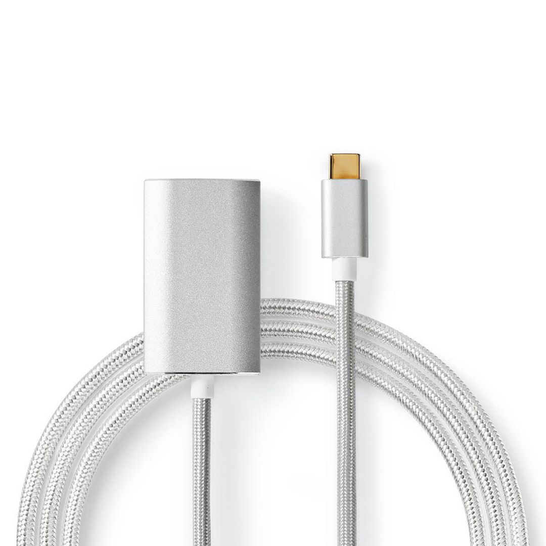 Nedis USB 3.2 Gen 1 USB-C Male - HDMI Output 4K60Hz 2m Silver