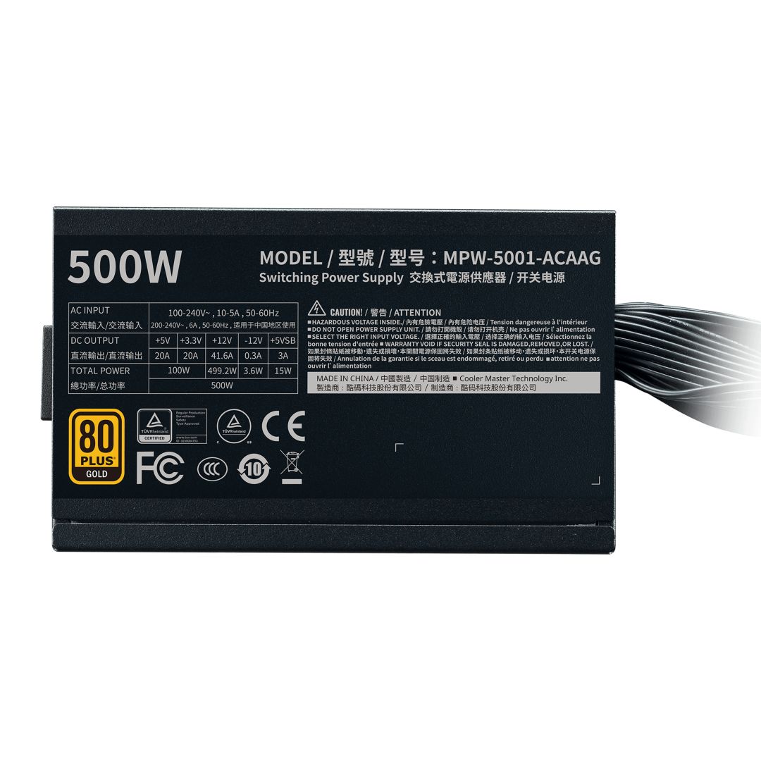 Cooler Master 500W 80+ Gold G500 OEM