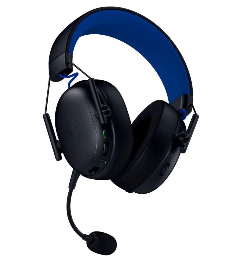 Razer BlackShark V3 X Hyperspeed Wireless Bluetooth Headset for PlayStation Black/Blue