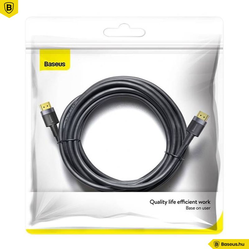 Baseus Cafule 4KHDMI-4KHDMI 5m kábel Black