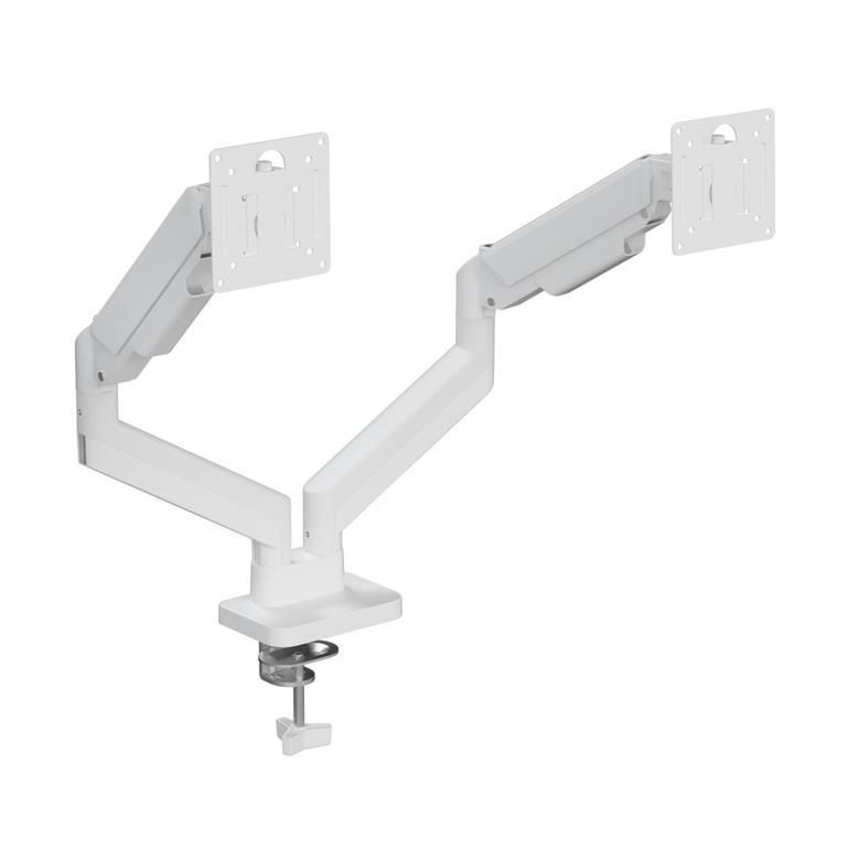 Gembird Desk mounted adjustable double monitor arm 17