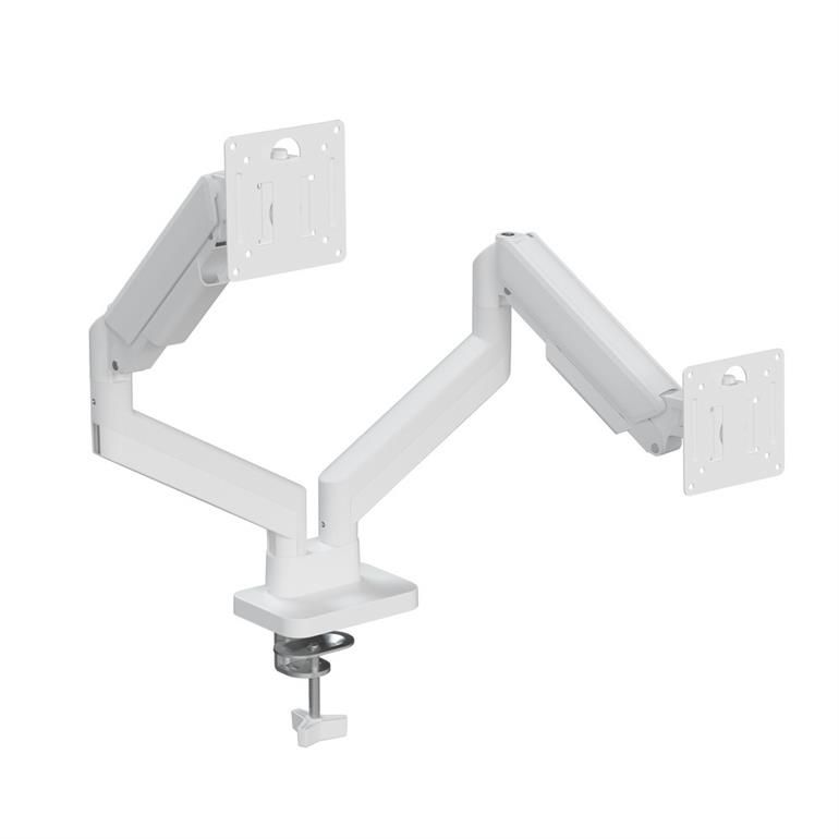 Gembird Desk mounted adjustable double monitor arm 17