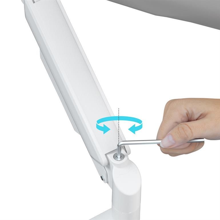 Gembird Desk mounted adjustable double monitor arm 17