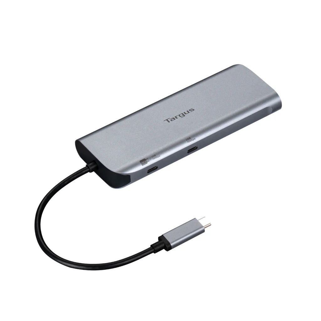 Targus Dual Video Mobile Dock with 140W EPR Pass-Thru Silver