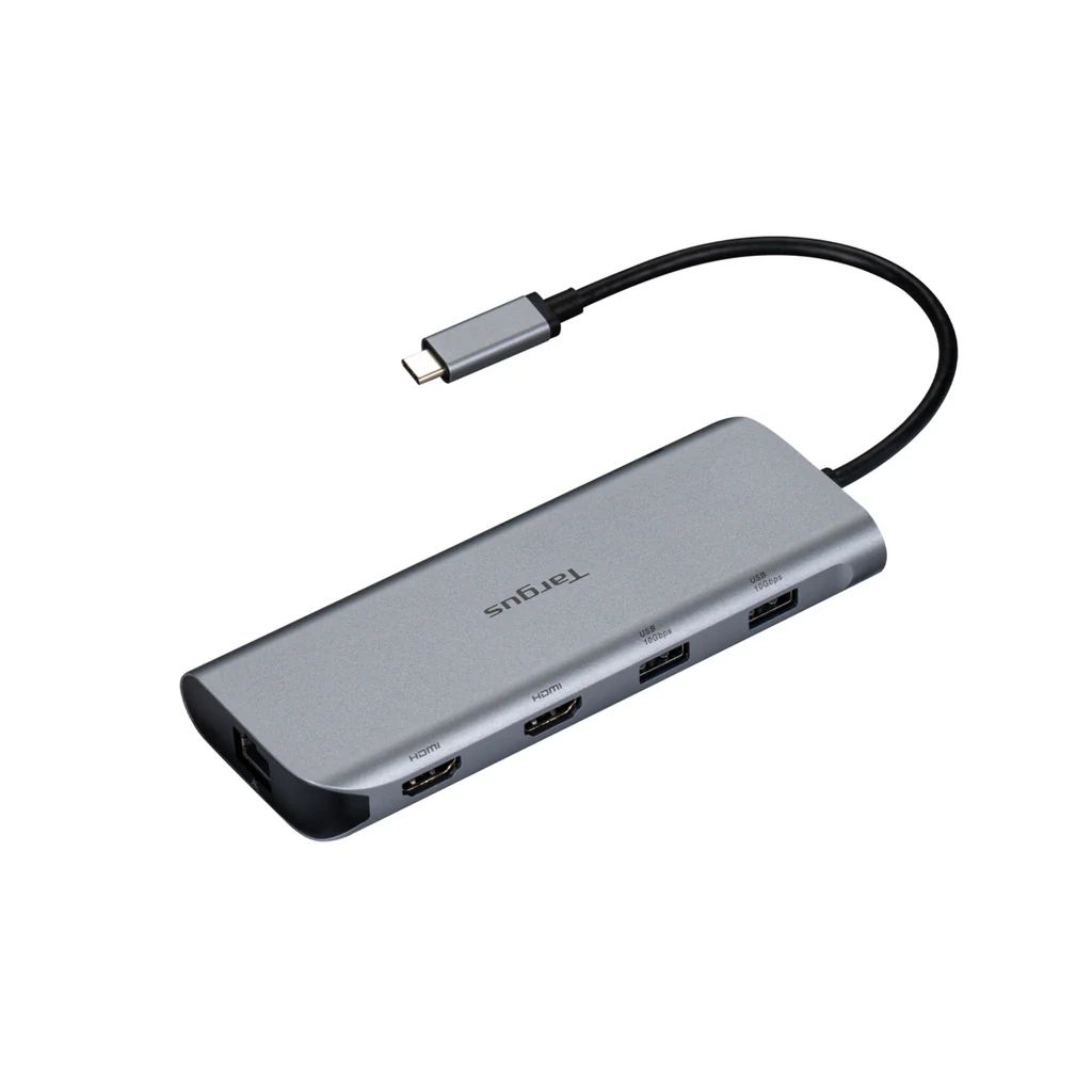 Targus Dual Video Mobile Dock with 140W EPR Pass-Thru Silver