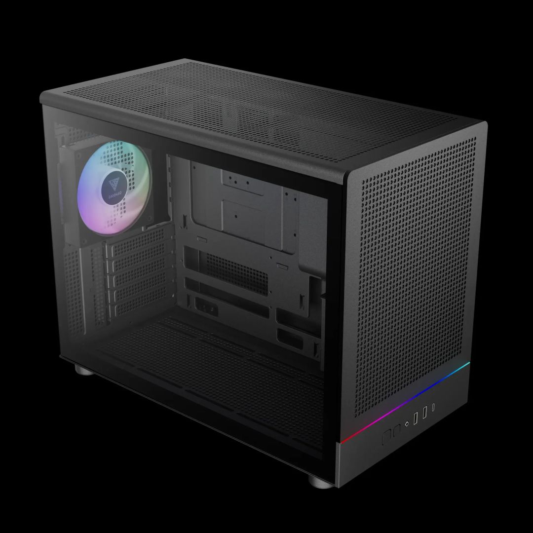 Gamdias Athena M4M Tempered Glass Black