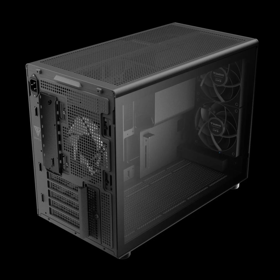 Gamdias Athena M4M Tempered Glass Black