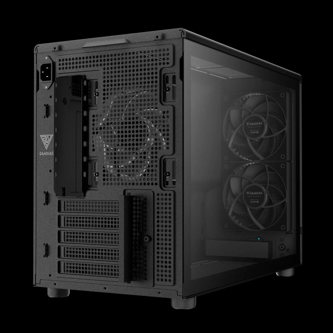 Gamdias Athena M4M Tempered Glass Black