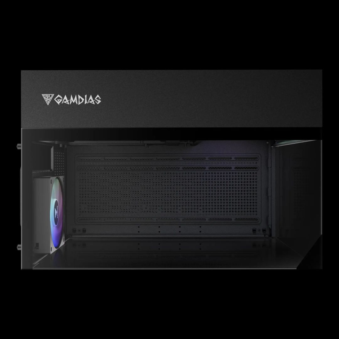 Gamdias Atlas M3M Tempered Glass Black