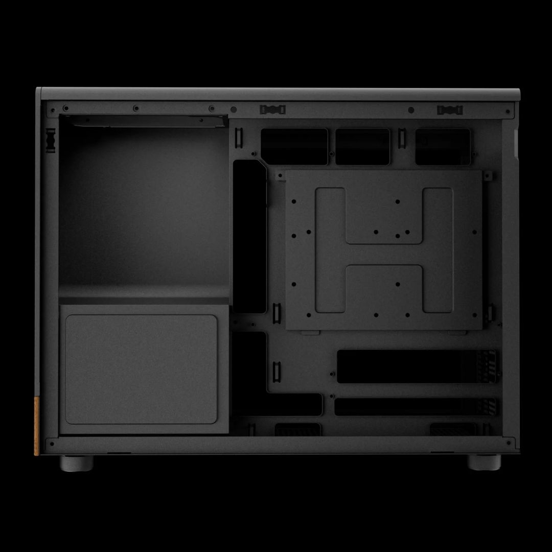 Gamdias Athena M4M Wood Tempered Glass Black/Wood