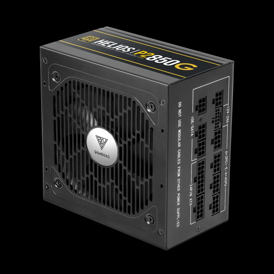 Gamdias 850W 80+ Gold HELIOS P2-850G V2