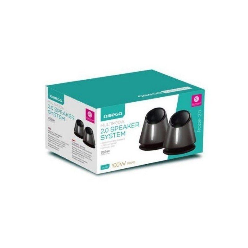 Platinet Omega OG-118B 2.0 speakers Grey