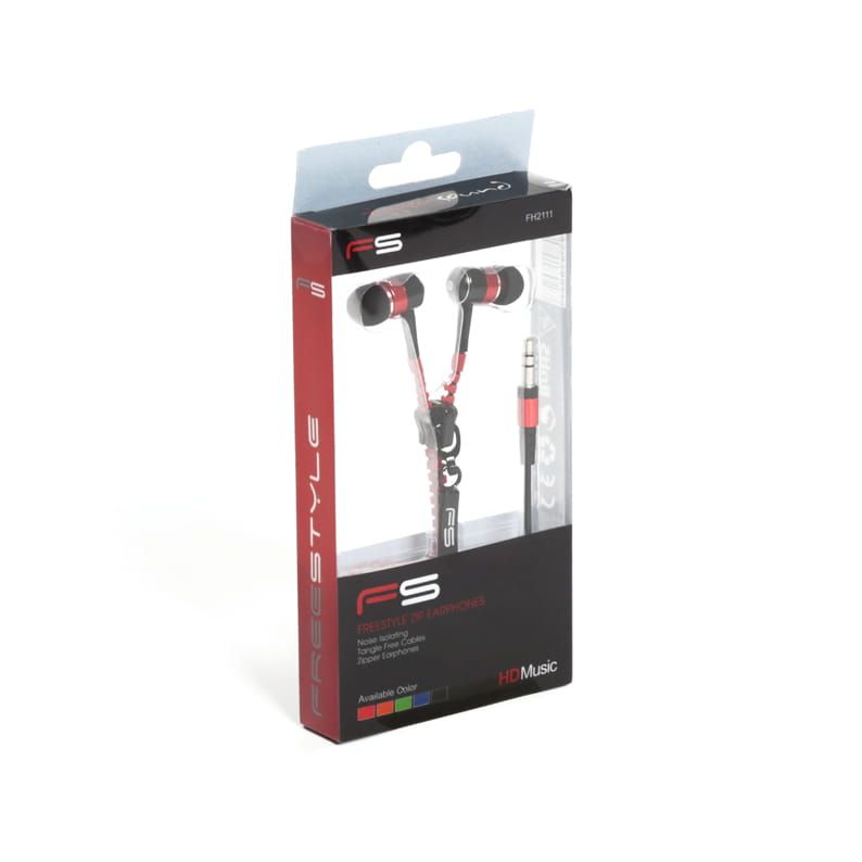Platinet FreeStyle Zip Headset Red