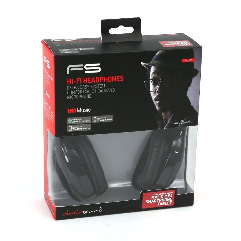 Platinet Omega FH4920B Freestyle Headset mini jack+USB Mic Black