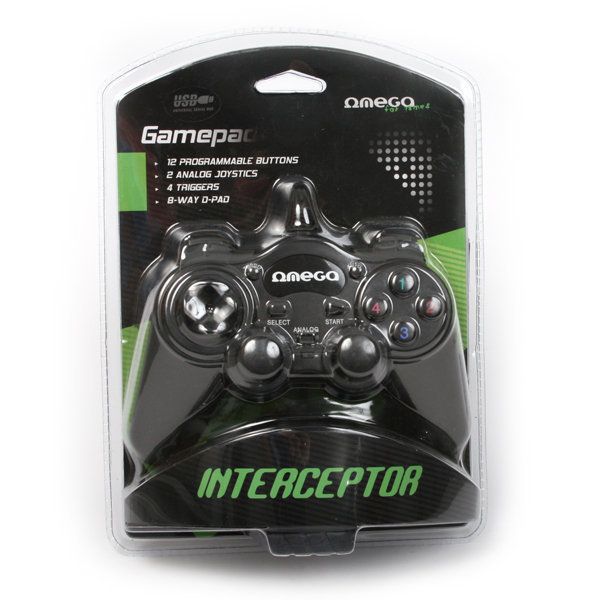 Platinet Omega Interceptor USB Gamepad Black