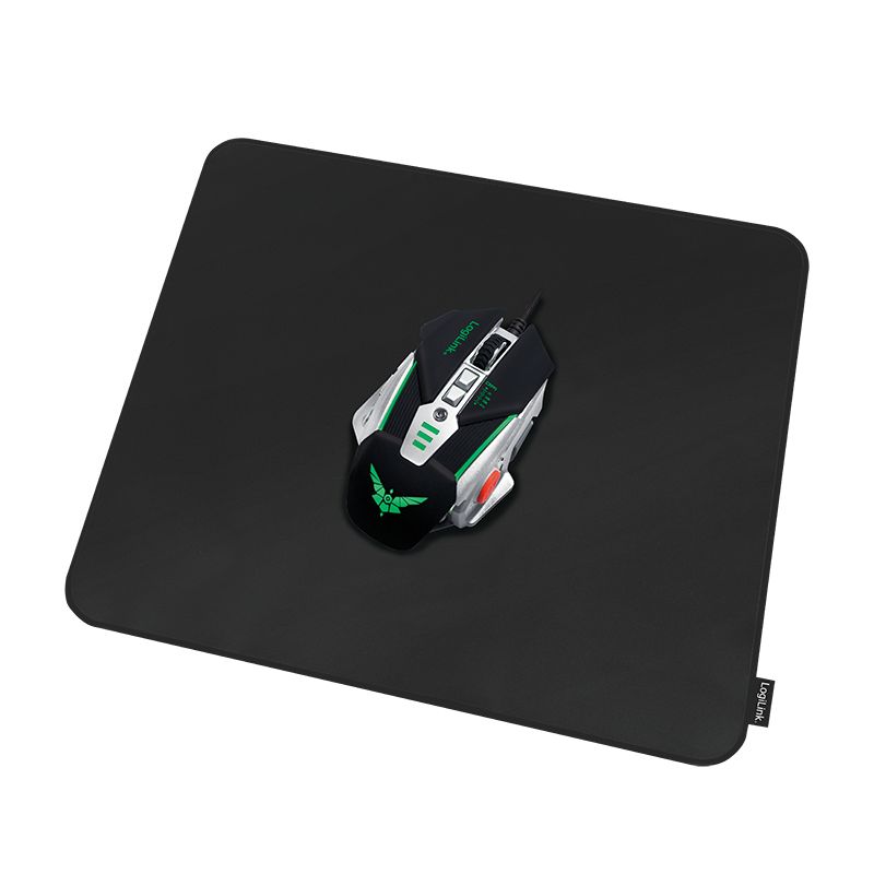 Logilink Gaming stitched edges Egérpad Black