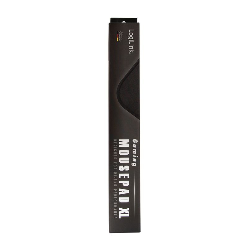 Logilink Gaming stitched edges Egérpad Black