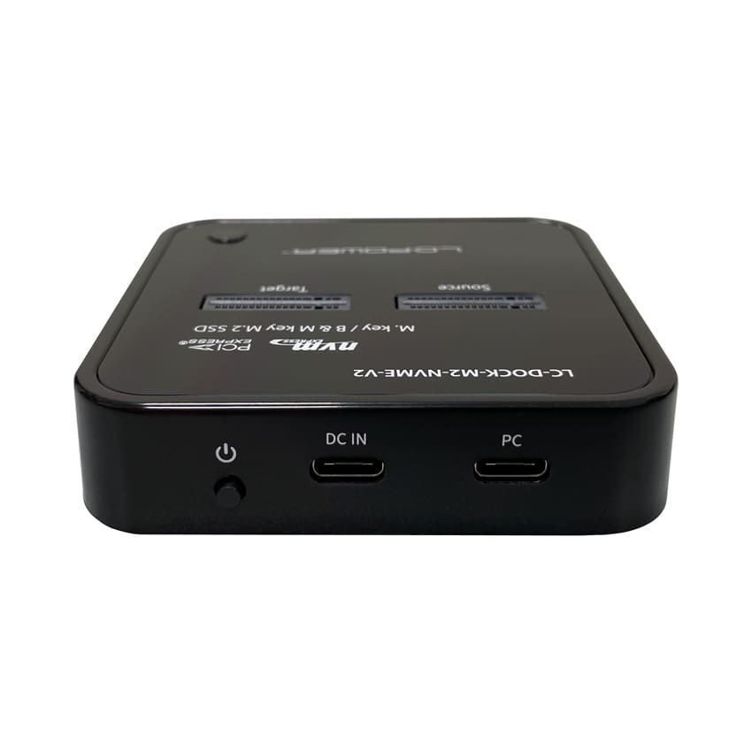 LC Power LC-DOCK-M2-NVME-V2 Docking station for two NVME M.2 SSDs