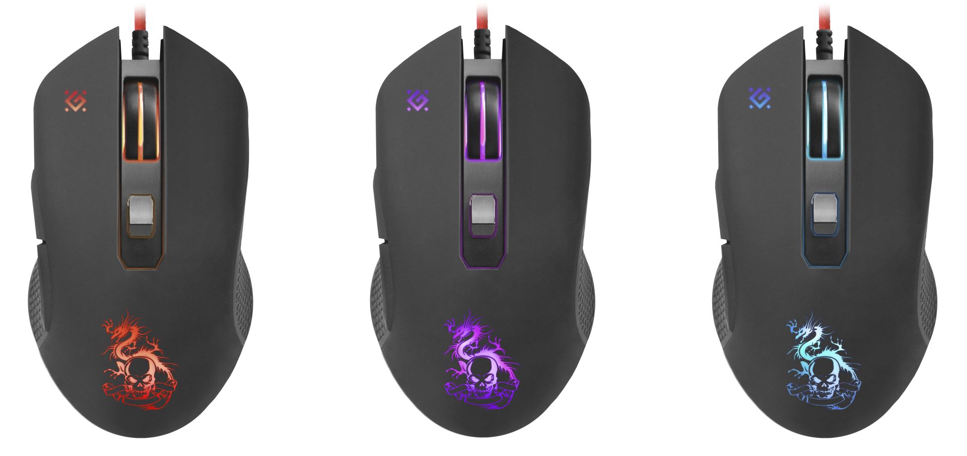 Defender Devourer MHP 006 Gaming Mouse Kit Black/Red