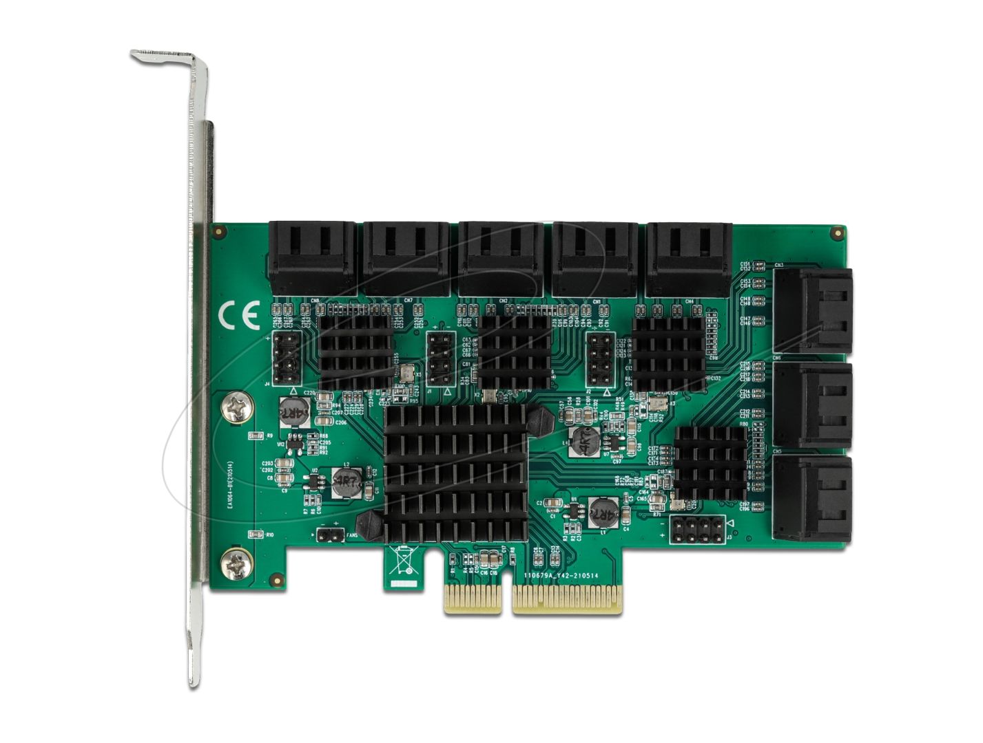DeLock 16 port SATA PCI Express x4 Card