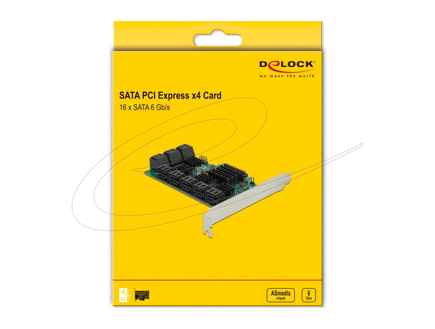DeLock 16 port SATA PCI Express x4 Card