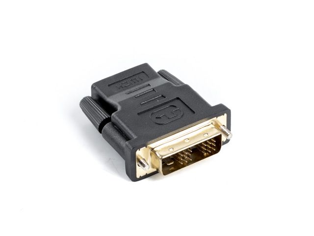 Lanberg HDMI to DVI male/famale adapter Black