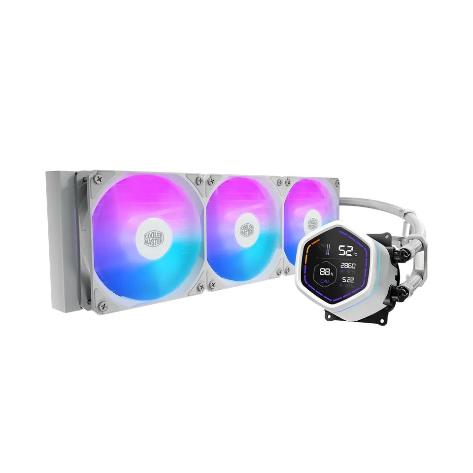 Cooler Master MasterLiquid Core Nex Digital Series 360 White