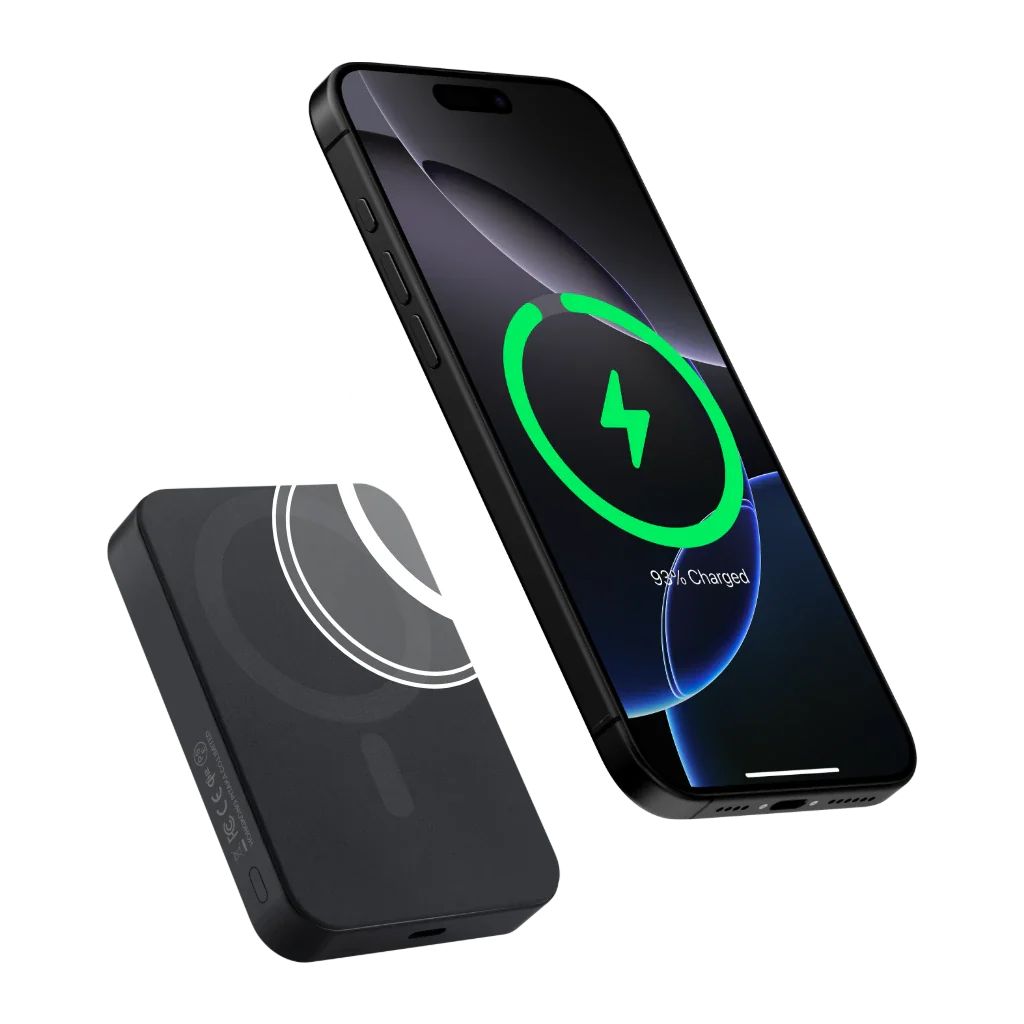 Pitaka Qi2 10000mAh Power Bank Black/Grey