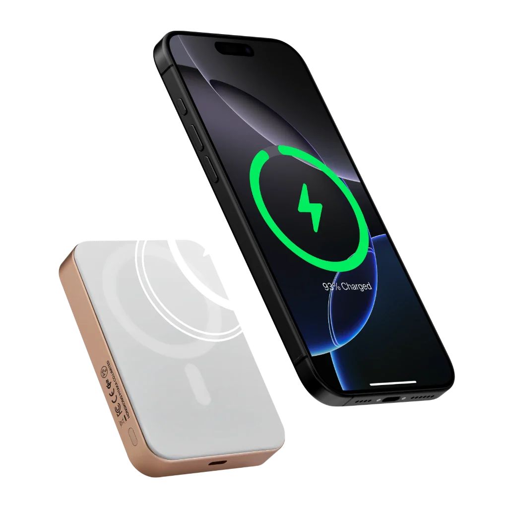 Pitaka Qi2 10000mAh Power Bank Golden Glint