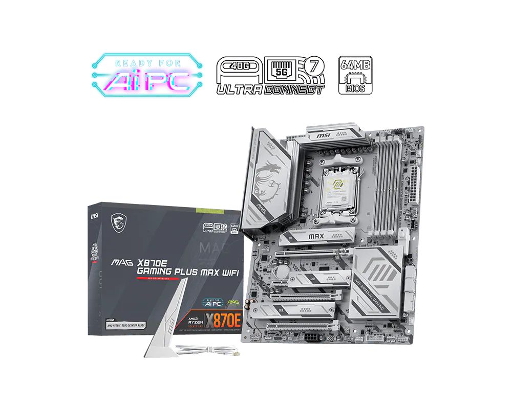 Msi MAG X870E GAMING PLUS MAX WIFI