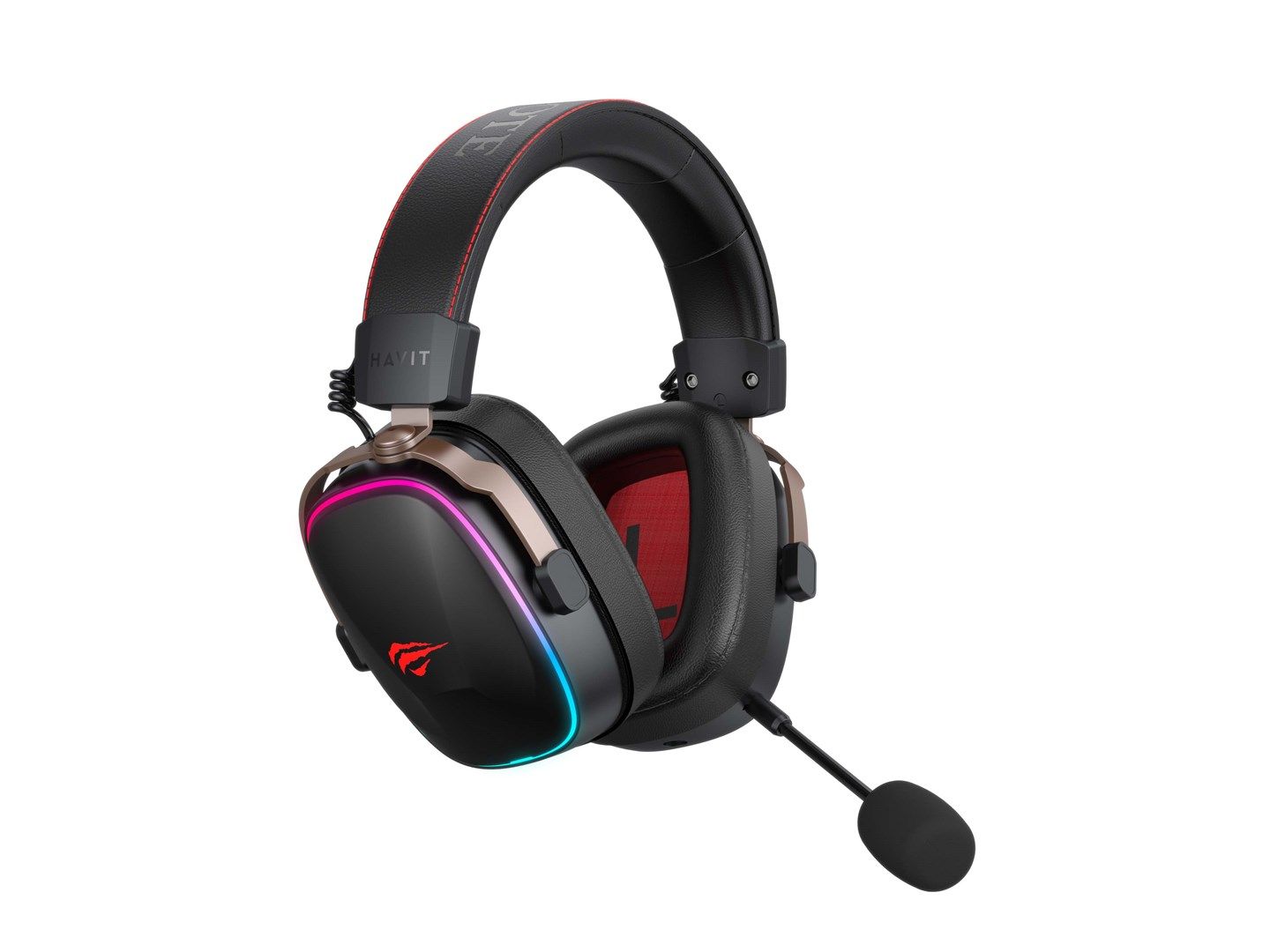 HAVIT Gamenote H2039BG Gaming Headset Black/Red