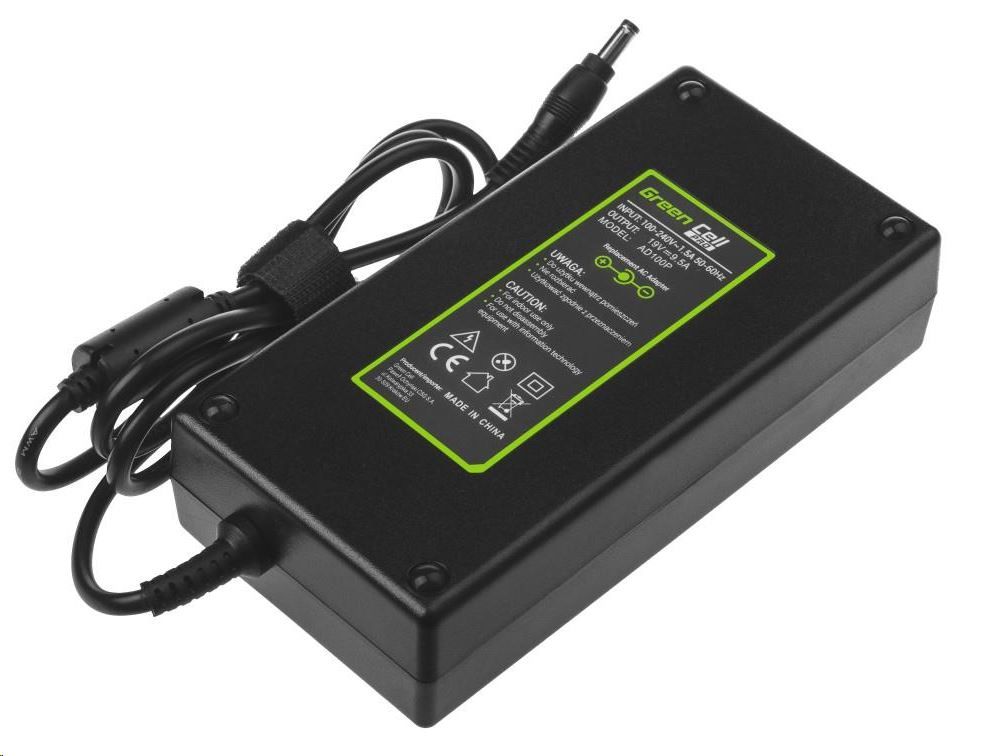 Green Cell AD100P 19V / 9,5A 180W 5,5x2,5mm MSI hálózati notebook töltő