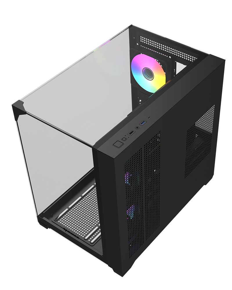 RaidMax i620 RGB Tempered Glass Black