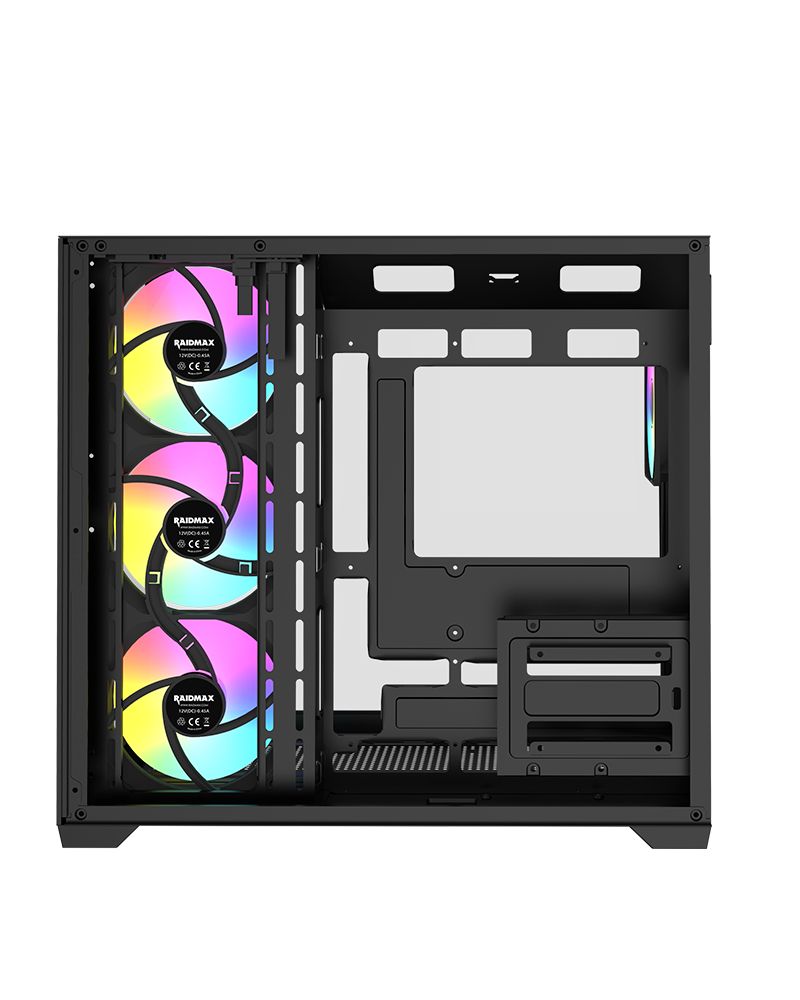 RaidMax i620 RGB Tempered Glass Black