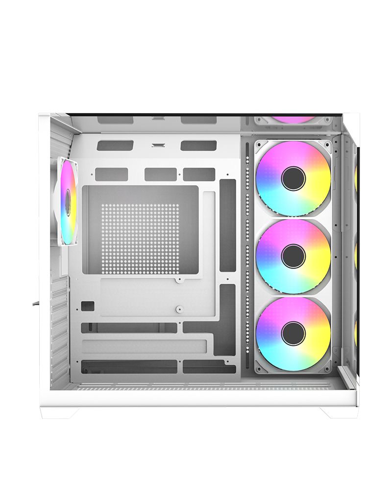 RaidMax i620 RGB Tempered Glass White